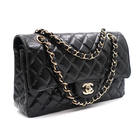 chanel black purse ebay|authentic chanel black purse.